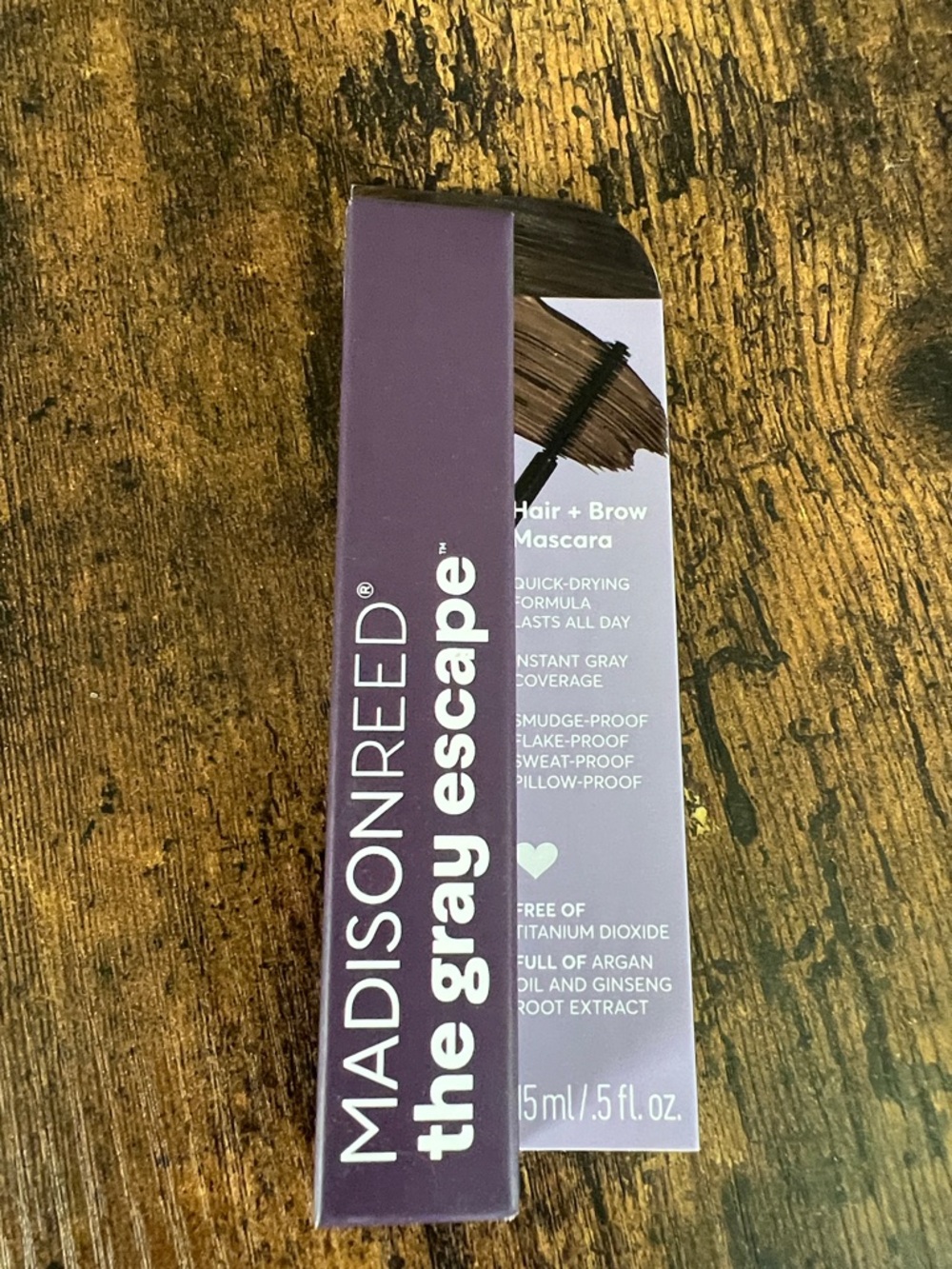 MADISONREED The Gray Escape Hair & Brow Mascara — Medium Brown